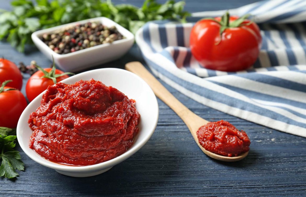 Meatloaf with tomato paste and sugar