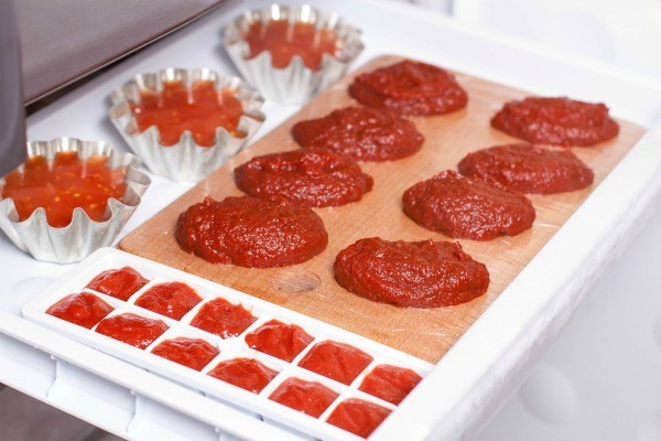 Freeze Tomato Paste Recipe 50g Flour Protein