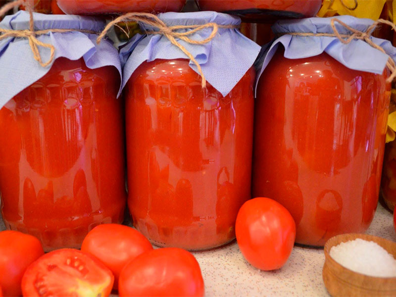 Organic tomato paste in glass jar | great price